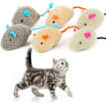 Pikkukuva 1 / 5: Whisker Friends pehmohiirilelut kissoille, 6 kpl:n setti