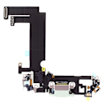 Miniatyrbillede 3 af 3: OEM Afmontering Dock Connector Opladningsport Flex Kabel Udskiftning til iPhone 12 mini - Hvid Green