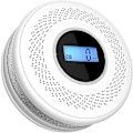 Miniatyrbillede 2 af 5: Kombineret Røg- og Kulmonoxiddetektor med Display, Batteri