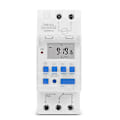 Miniatyrbild 2 av 5: Sinotimer Tm919a-2 Programmerbar Digital Tidströmbrytare Relä Timerkontroll Ac 220v 16a Din-Skena Montering