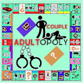 Miniatyrbild 1 av 5: Parspel för Par, Par Adult Opoly Brädspel, Dejtkvällsideér, Intimitetskortlek för Par, Sovrumsspel för Par, Relationskortspel
