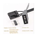 Miniatyrbillede 4 af 5: 4-PIN RGB til Standard ARGB 3-Pin 5V Adapter Connector RGB Kabel 25cm