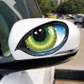 Miniatyrbilde 2 av 5: 3D Stereo Refleks Kattøyne Bilsticker Lim Bakspeil Dekal