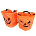 Miniatyrbilde 3 av 5: 2 stk LED-lys Halloween godteripose håndholdt lys opp triks eller behandling festposer for Halloween-forsyninger favoriserer [C]