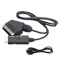 Miniatyrbild 2 av 5: SCART till HDMI-omvandlare SCART till HDMI-adapter Video Audio-omvandlare Videokabel