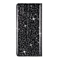 Miniatyrbild 4 av 4: För Samsung Galaxy A40 Ultratunt Glitter Magnetiskt Horisontellt Flip Läderfodral med Hållare & Kortfack I6(FCC)
