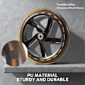 Miniatyrbild 5 av 5: 2 stycken Scooterhjul 200 mm PU-material Hjul tjocklek 30 mm ABEC-7