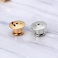 Miniatyrbillede 3 af 5: 10 Stk. Metal Låse Pin Backs Nyttige Badge Insignia Pin Backs Udskiftning (C)