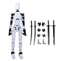 Miniatyrbillede 1 af 5: T13 Actionfigur, Titan 13 Actionfigur, Robot Actionfigur