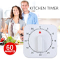 Miniatyrbild 5 av 5: Köktimer 60 Minuter Kök Väckarklocka Timer Mekanisk Kök Timer Äggtimer Klocka