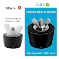 Miniatyrbild 2 av 5: Paket med 3 Storlekar Vinteriserings Pluggar för Poolhål, Expansions Pluggar för Överjordiska Pool S