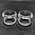 Miniatyrbilde 2 av 5: 10 stk Klare Bobleglassrør Mini Kopper For Zeus Sub Ohm Tank Reparasjonsdeler Tilbehør Transparent