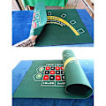 Miniatyrbild 3 av 5: Bordsspel Filt Layout - Dubbelsidig Pokermatta För Texas Holdem Och Blackjack Professionell Roulette