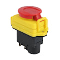 Miniatyrbild 5 av 5: 250V 16A IP54 Start-Stop-brytare med No-Volt-Release och Nödbrytare
