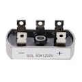 Miniatyrbillede 5 af 5: 50A 1200V Aluminium Metalhus 3-Fase Diodebro-Rettificer 50Amp SQL50A Modul