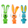 Miniatyrbillede 5 af 5: Interaktiv Squeaky Hundelegetøj Langøret Kanin Design Tandrensning Bidresistent Indbygget Lyd Kæledyr