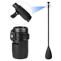 Miniatyrbild 3 av 5: Stand Up Paddle Clamp Båtar Kajak Justerbart Spänne Snabbkoppling Paddel Skaftklämma Justerare Kajak (C) black