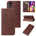 Miniatyrbillede 1 af 5: Magnetisk Lukning Læder Telefon Case til Samsung Galaxy M31s
