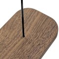 Miniatyrbild 2 av 3: Väggmonterad krok för vindspelstillbehör, elegant slät yta, svart (C)