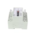 Miniatyrbilde 3 av 5: Elektrisk enfaset to-lednings AC 220V 100A energimåler KWh teller forbruk Analog strøm