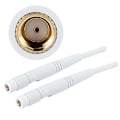 Miniatyrbilde 2 av 5: 2 stk Dobbelbånds WiFi Antenne 4DBi - 2.4G/5G Omni RP-SMA Antenne
