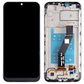 Miniatyrbillede 1 af 5: For Motorola Moto E6s (2020) XT2053 Grade B LCD-skærm og digitaliseringsenhed + rammedel