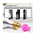 Miniatyrbilde 2 av 5: CO2 Hurtigadapter for Duo-Quick Connect QC, Art og Terra, Erstatning for CO2-sylinder TR21-4 Hann (C)