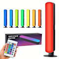 Miniatyrbild 4 av 5: 2-pack LED-remsor - Avancerad RGB Smart-belysning med musiksynkronisering - 24-knappars fjärrkontroll - Atmosfärisk bakgrundsbelysning för TV och mångsidig skrivbordslampa