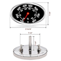 Miniatyrbild 4 av 5: BBQ Grill Lock Termometer Värmeindikator Ersättning Master För Nexgrill (C)