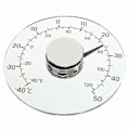 Miniatyrbild 1 av 5: Utomhus Termometer, Vattentät Fönstertermometer Macaron Transparent Utomhus Trädgårdstermometer-