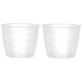 Miniatyrbild 1 av 4: Förpackning Plast Transparent Graderade Mätkoppar Ris Mätkoppar Elektrisk Riskokare Ersättningskoppar Köksartiklar Klar One Size (C)
