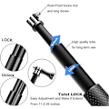 Miniatyrbillede 2 af 5: Udvidbar Monopod Selfie Stick Selfie Stick Til Gopro Hero 7 6 5, Session 5