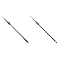 Miniatyrbilde 2 av 4: 1/2/3/5 Mini Spyd Modell Prop Spyd Modeller Ornament Tilbehør[C] Black 2Set