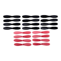 Miniatyrbillede 3 af 5: 20 Stykker Mini Drone Propeller RC Drone Blad til HS190 RC Drone Model (C)