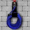 Miniatyrbild 2 av 5: Trädgårdsslanghållare i rostfritt stål för väggmontering - Hållbar metallkrok för vattenslang (C)