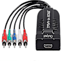 Miniatyrbillede 1 af 5: Komponent til HDMI Konverter Støtter 1080p Han Ypbpr til HDMI Adapter R/l til HDMI 5rca til HDMI