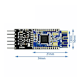 Miniatyrbild 2 av 5: HM-10 Transparent Serial Port Bluetooth 4.0-modul med logiknivåomvandlare, trådlöst seriellt modul