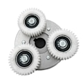 Miniatyrbild 3 av 4: 36T 38mm Planetväxel med Koppling för Bafang Motor Elcykel