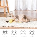 Miniatyrbild 2 av 5: 2-pack tuggleksak för katter, tugg- och bitresistent, med kattmynta, för innekatter, säker tandborstning, leksak för kattungar 50 cm, alla raser (C)