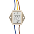 Miniatyrbild 1 av 5: CW1B10A L(040) Enfasfilter EMI Strömfilter 125/250v
