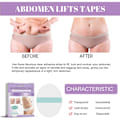 Miniatyrbild 5 av 5: Abdomen Lyft Tejp, Transparent Osynlig Mage Lyft Patch, Abdomen Lyft Tejp Slät Cellulit Patch (C)