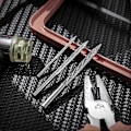 Miniatyrbild 4 av 5: 3-pack Däckbitar i flera storlekar - Däckreparation, Karbidfräs, Borrbit, Däcklappar, Pluggklippare, Trådkappare, Reamer, Borr