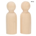 Pikkukuva 2 / 2: Puinen Maalausnuket 75mm Mies DIY 10 kpl
