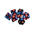 Pikkukuva 1 / 5: 7 kpl Elektroniset Noppa Glow Led Noppaa Taikatemppu Pikselit Dnd Mtg Lautapeli