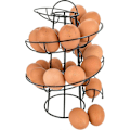 Miniatyrbillede 4 af 5: Moderne Spiralformet Dispenser Rack Sort (HYYC)