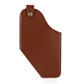 Miniatyrbillede 1 af 5: Universal Mænds Læder Mobiltelefon Holster Pung Talje Taske - 3 Farver Hk Coffee L
