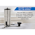 Miniatyrbillede 4 af 5: 2024 Ny Pilleknuser - Knuser Flere Tabletter Til Fint Pulver - Metal Medicin Grinder