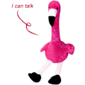 Miniatyrbillede 4 af 4: Flamingo Pludset Legetøj Elektrisk Flamingo Fyldt Legetøj Taler Og Dansende Dyrelegetøj Gave Til Børn