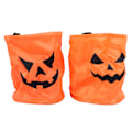 Miniatyrbilde 2 av 5: 2 stk LED-lys Halloween godteripose håndholdt lys opp triks eller behandling festposer for Halloween-forsyninger favoriserer [C]