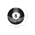 Miniatyrbilde 2 av 4: Bærbar Biljardbord, Biljardkuler, 8-ball, Racking-kuler, Biljardbordkuler